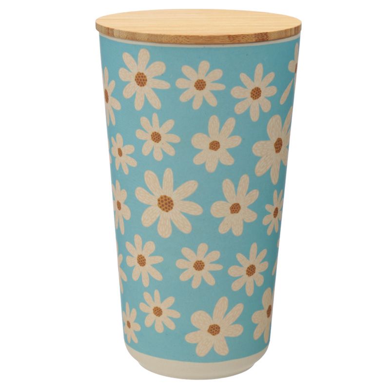 Oopsie Daisy Bamboo Storage Jar - Large - Image 2