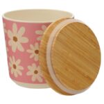 Oopsie Daisy Bamboo Storage Jar - Small