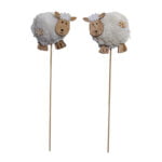 A Woolly Sheep on a stem