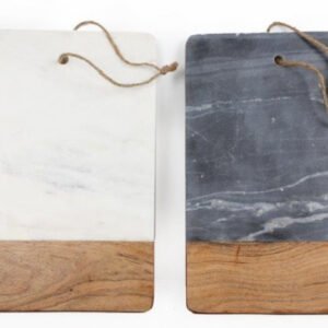 Acacia Wood & Marble chopping board
