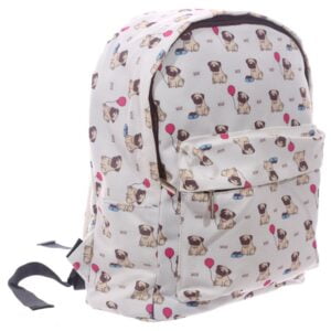 Rucksack with pug design