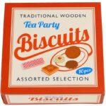 Traditional Wooden Tea Party Biscuits