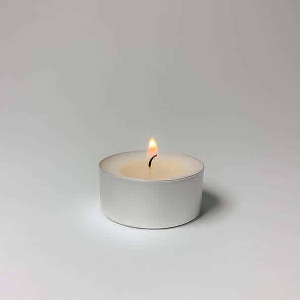 Set of 8 natural, eco tealights - Image 3