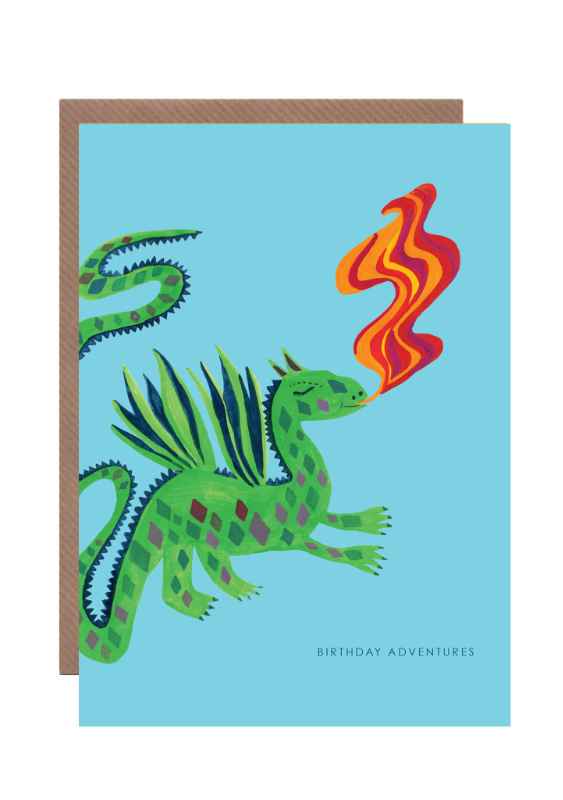 Dragon Greeting Card