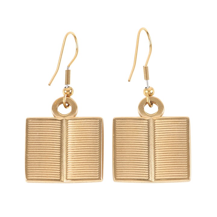 Book Worm Earrings - Image 4