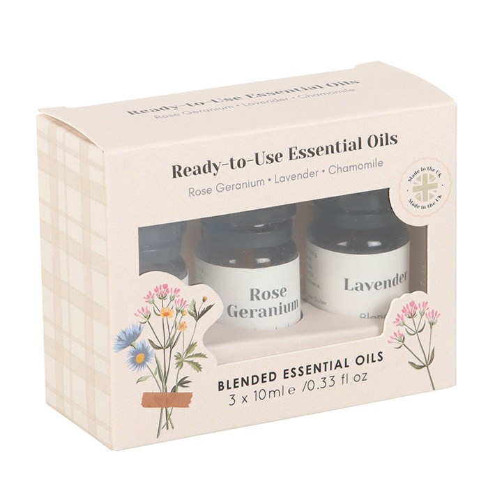 Set of 3 Floral Blended Essential Oils - Image 3