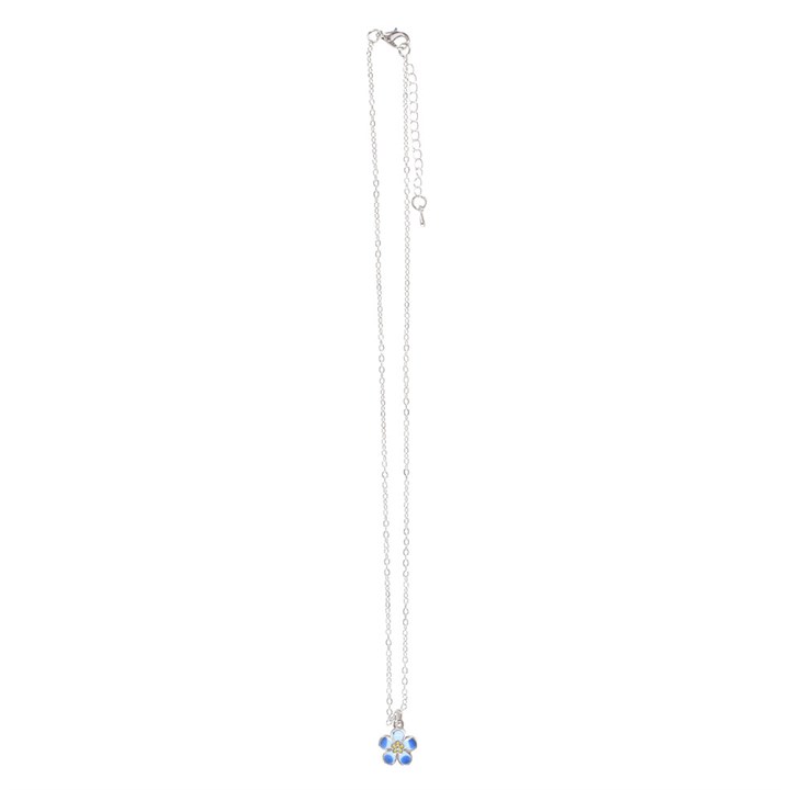 Forget-Me-Not Flower Necklace on Greeting Card - Image 3