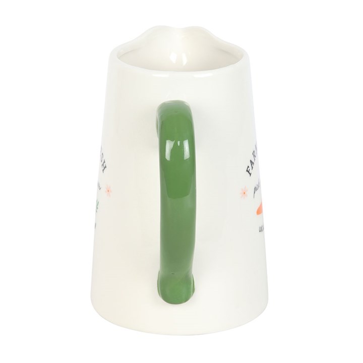 Farm Fresh Carrot Patch Ceramic Flower Jug - Image 2