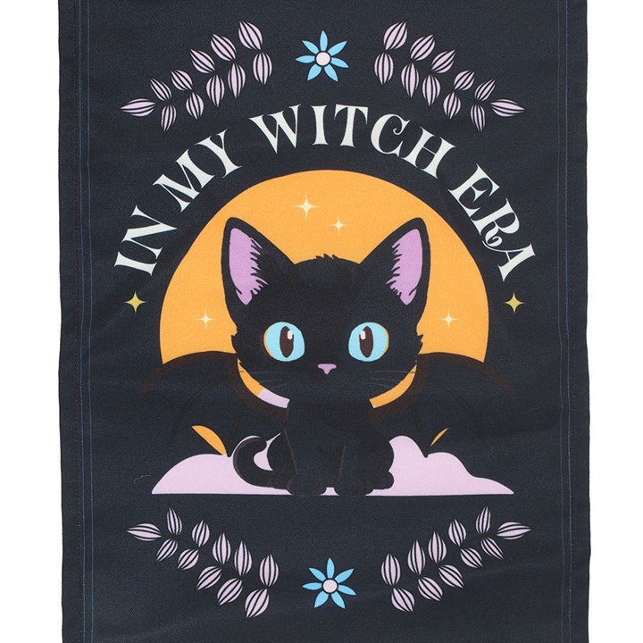 In My Witch Era Bat Cat Fabric Wall Hanging - Image 3