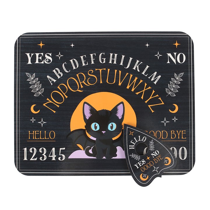 Cute and Creepy Bat Cat Talking Board with Planchette - Image 2