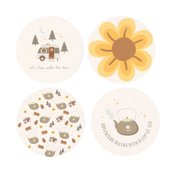 Home on the Road Camping Coaster Set - Image 3