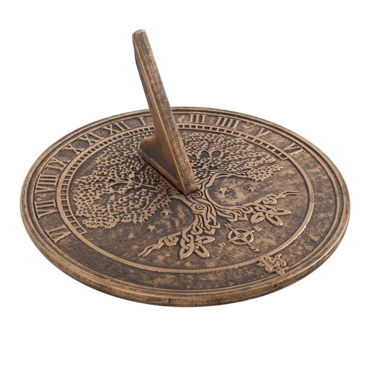 Tree Of Life Terracotta Sundial by Lisa Parker - Image 4