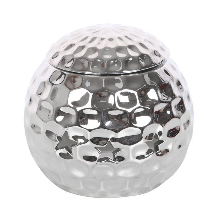 Silver Disco Ball Oil Burner - Image 2