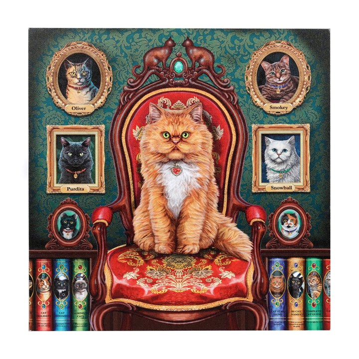 Mad About Cats Light Up Canvas By Lisa Parker - Image 2