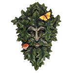 Leafy Green Man Wall Plaque
