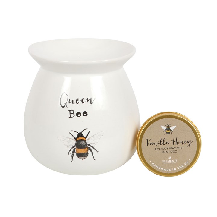 Queen Bee Wax Melt Burner Gift Set - Image 2
