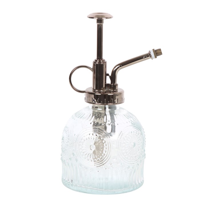 Small Patterned Glass Plant Mister - Image 2