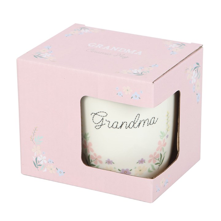Grandma Pastel Floral Mug - Image 4