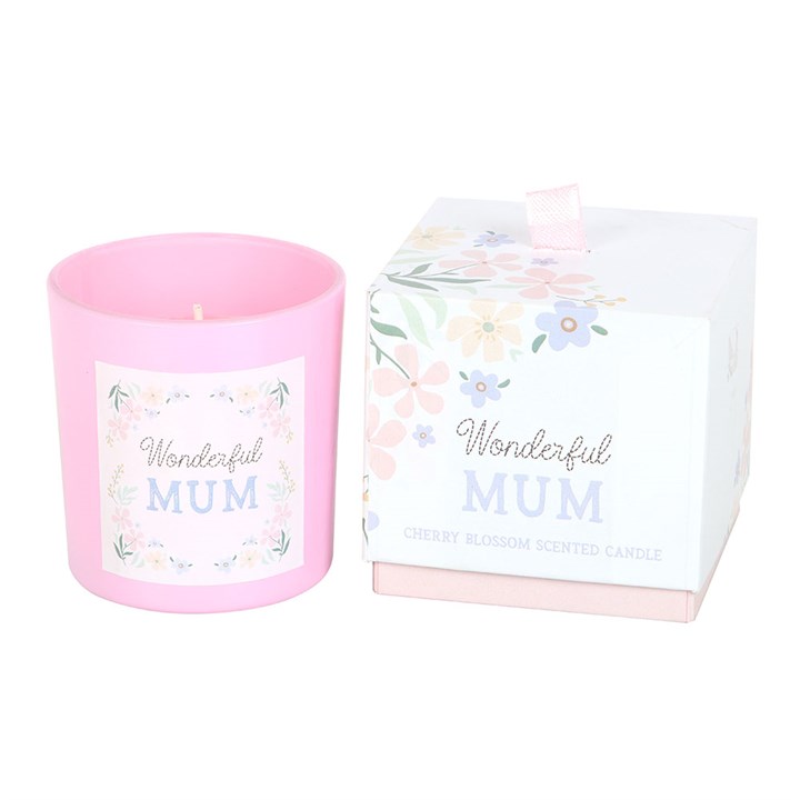 Wonderful Mum Cherry Blossom Candle - Image 2