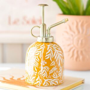 Summer Leaf Print Ceramic Plant Mister