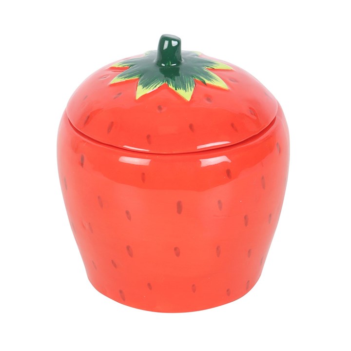 Strawberry Shaped Candle Jar - Image 3