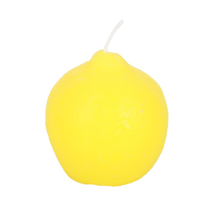 Set of 3 Lemon Shaped Candles - Image 3
